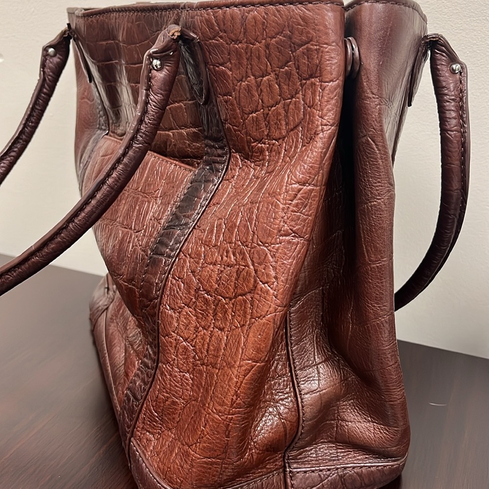 Margot leather tote Brown - Picture 11 of 11